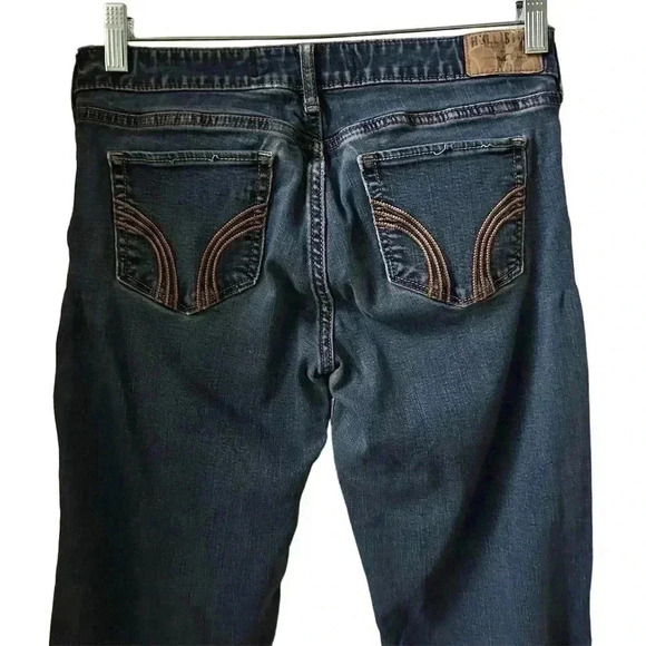 Hollister Women's Skinny Jeans Size 29 Blue Denim Mid Rise Stretch - Picture 5 of 14
